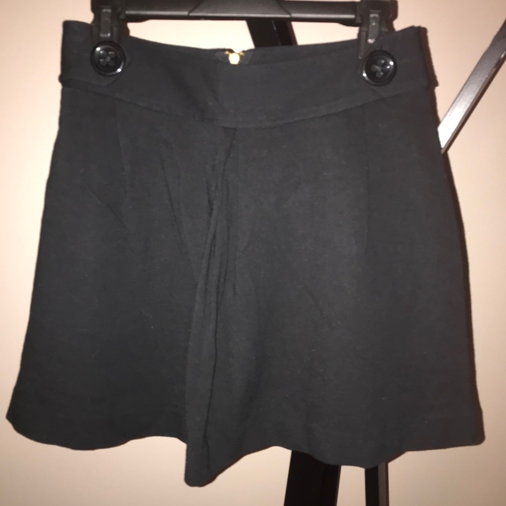 Express Black Dress Mini Skirt 2 NWOT